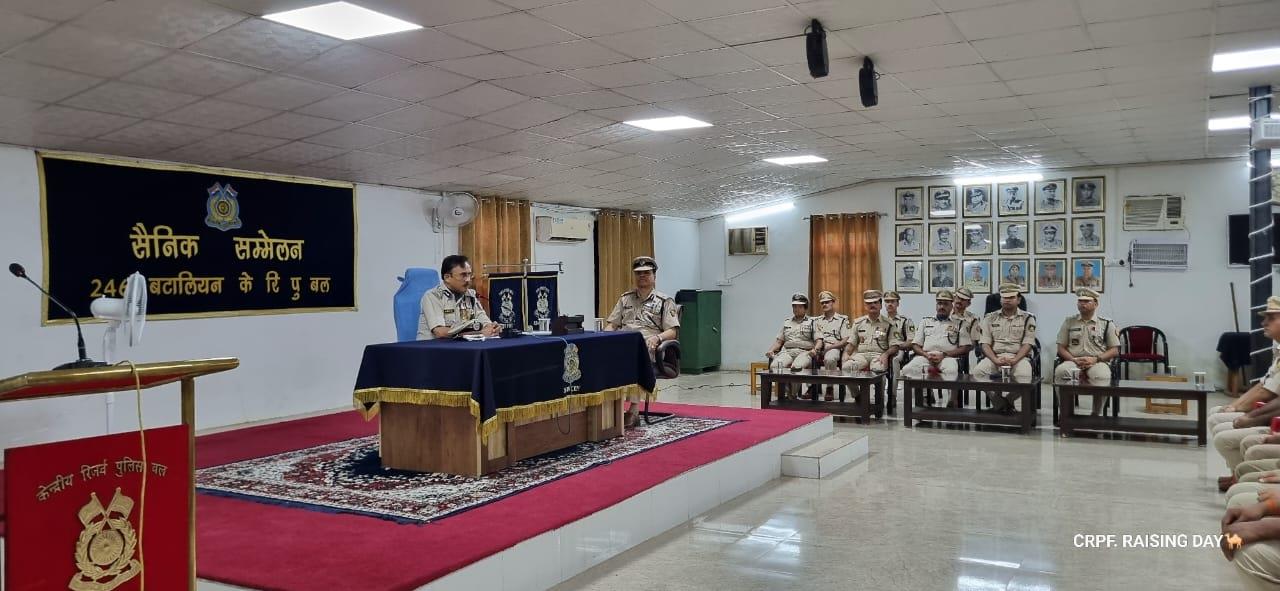   CRPF 86th Raising Day Celebration at Rajasthan Sector HQ Nayala Jaipur 